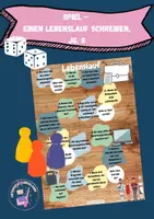 Vorschau - Spiele - Bewerbungsspiel - Lebenslauf, Jg. 8-10 - Deckblatt