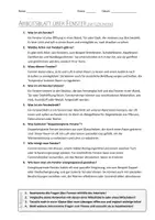 Vorschau - Arbeitsblätter - AB mit Fragen zum Thema "Fenster" + Lösungsblatt - Seite 1