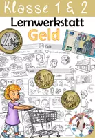 Vorschau - Arbeitsblätter - Rechnen mit Geld - Arbeitsblätter zum Euro - Zahlenraum 20 & 100 - Deckblatt