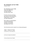 Vorschau - Arbeitsblätter - Gedichte - Reimschema, Inhalt und Stimmung (Basiswissen) - Deckblatt