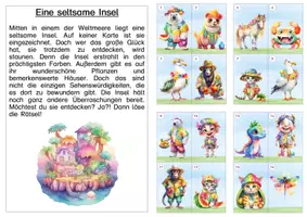 Vorschau - Arbeitsblätter - Lesespaziergang "Die verzauberte Insel" - Seite 1