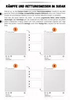 Vorschau - Arbeitsblätter - Sudan: Instagram Kreativaufgabe - Seite 1