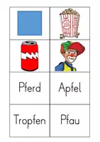 Vorschau - Spiele - Lesebox 9: Paare finden / Legematerial - Seite 3