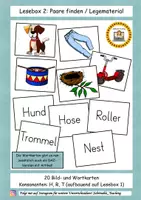 Vorschau - Spiele - Lesebox 2: Paare finden / Legematerial - Deckblatt
