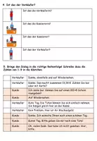Vorschau - Arbeitsblätter - gemischte Übungen "Im Supermarkt" dreifach differenziert - DaZ / DaF / Deutsch - Seite 3