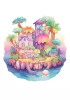 Vorschau - Arbeitsblätter - Freies Schreiben: Die verzauberte Insel - Seite 3