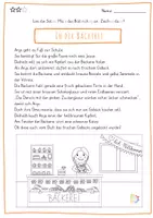 Vorschau - Arbeitsblätter - Lese-Mal-Blätter / 3-fach-differenziert / In der Bäckerei - Seite 3