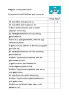 Vorschau - Arbeitsblätter - Nebensätze DaZ: Einführung, Erklärung und Aufgaben - Seite 3