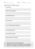 Vorschau - Arbeitsblätter - AB mit Fragen zum Thema "Fleisch" + Lösungsblatt + Mindmap + Infografik - Deckblatt