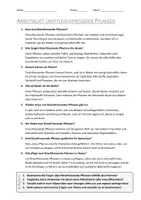 Vorschau - Arbeitsblätter - AB mit Fragen zum Thema "Fleischfressende Pflanze" + Lösungsblatt + Infografik - Seite 2