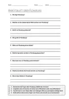 Vorschau - Arbeitsblätter - AB mit Fragen zum Thema "Flensburg" + Lösungsblatt - Deckblatt