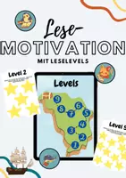 Vorschau - Spiele - Lesemotivation mit Leselevels - Leseförderung - Deckblatt
