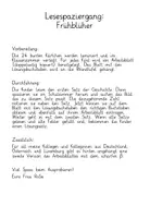 Vorschau - Arbeitsblätter - Frühling : Lesespaziergang Frühblüher - Seite 1