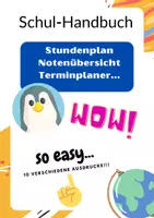 Vorschau - Stundenentwürfe - Das Schul-Handbuch mit Insgesamt 10 verschiedene Formulare - Deckblatt