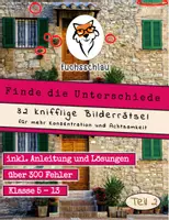 Vorschau - Arbeitsblätter - Fehlersuchbilder - 32 knifflige Bilderrätsel Teil 2 - Deckblatt