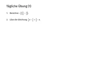 Vorschau - Präsentationen/Tafelbilder - Tägliche Übungen (Aufgabensammlung) - Seite 3
