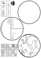 Vorschau - Mal- und Bastelvorlagen - 3D World / Earth / Environment - Craftivity with sketchnotes - Seite 3