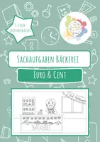 Vorschau - Arbeitsblätter - Rechengeschichten / Euro - Cent / 3-fach-differenziert - Deckblatt