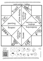 Aperçu - Jeux - hobbies and leisure activities cootie catcher English / Anglais - Page 3