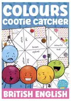 Aperçu - Matériel pour travaux manuels / dessin - colours British English cootie catcher game / Anglais - Page de couverture