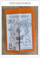 Vorschau - Unterrichtsreihen - Lapbook - Geld - praktische Bastelvorlage für Klasse 2 / 3 / 4 - Seite 2