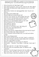 Vorschau - Stundenentwürfe - Geld - Lernstandserhebung - und Tafelmaterial als Einstieg - Seite 1