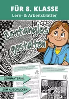 Vorschau - Mal- und Bastelvorlagen - Zentangle für Ruhe & Kreativität – Entspannungskunst im Klassenzimmer - Deckblatt