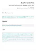 Vorschau - Stundenentwürfe - Unterrichtsentwurf Geschichte Jahrgang 10: Staatssicherheit in der DDR - Seite 1