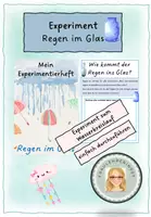 Vorschau - Experimente - Regen im Glas Experiment - Deckblatt