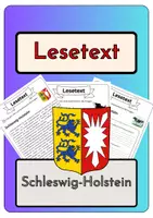 Vorschau - Spiele - Materialpaket Plus - Schleswig-Holstein | Lesetext - Steckbrief - Lückentext - Suchsel (inkl. Lösungen) - Seite 1