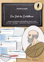 Vorschau - Arbeitsblätter - Arbeitsblatt: Sieb des Eratosthenes - Deckblatt