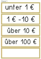 Vorschau - Poster - Geld - Tafelmaterial , Wortschatz und Stützpunktvorstellungen - Seite 2