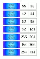 Vista previa - Juegos / Gamificación - DOMINÓ CON DIVISIONES - página 1