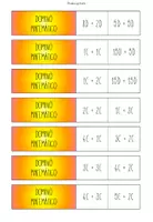 Vista previa - Juegos / Gamificación - DOMINÓ NUMÉRICO - página 1