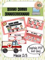 Vorschau - Interaktives Material - Erste Hilfe - Interaktive PDF - Deckblatt