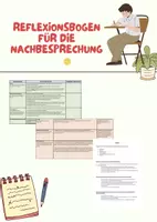 Vorschau - Poster - Tipps für die Nachbesprechung im Referendariat - Deckblatt