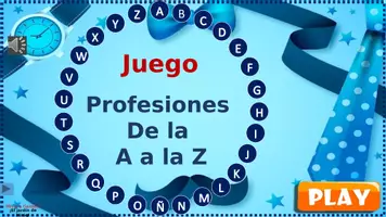 Vista previa - Juegos / Gamificación - Juego de las Profesiones de la A a la Z (Día del Padre) - página 1