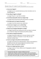 Vorschau - Arbeitsblätter - AB mit Fragen zum Thema "Juri Gagarin" + Lösungsblatt - Seite 1