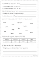 Vorschau - Arbeitsblätter - Arbeitsblatt - Personalform des Verbs - Seite 2