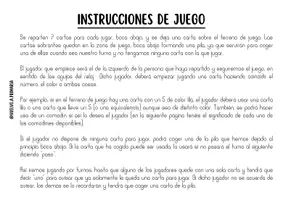 Vista previa - Juegos / Gamificación - JUEGO DE CARTAS MATEMÁTICO - página 2