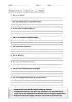 Vorschau - Arbeitsblätter - AB mit Fragen zum Thema "Gelenk" + Lösungsblatt + Mindmap + Infografik - Deckblatt