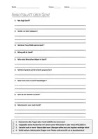 Vorschau - Arbeitsblätter - AB mit Fragen zum Thema "Genf" + Lösungsblatt - Deckblatt