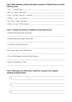 Vorschau - Arbeitsblätter - Revision of Grammar Simple Present - Seite 2
