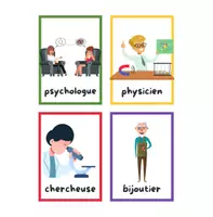 Aperçu - Apprentissages en autonomie - Mon imagier des métiers +96 métiers du monde à découvrir - Page 3