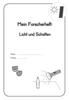 Vorschau - Unterrichtsreihen - Forscherheft zu Licht und Schatten + weitere Materialien - Deckblatt
