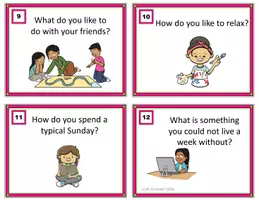 Vorschau - Aufgabenkarten - English Conversation Starters - Task Cards- Englisch Als Fremdsprache - Seite 2