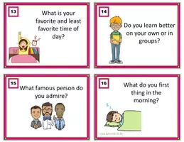 Vorschau - Aufgabenkarten - English Conversation Starters - Task Cards- Englisch Als Fremdsprache - Seite 3