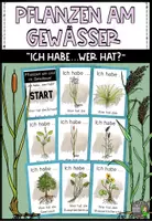 Vorschau - Spiele - Pflanzen am und im Gewässer - "Ich habe...wer hat?" - Deckblatt