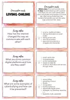 Vorschau - Stundenentwürfe - Let's Talk (Living Online) - Speaking Activity Year 9/10 - Seite 1
