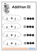 Vorschau - Arbeitsblätter - Mathe ADDITION - PowerPoint Präsentation und im pdf Format - Seite 2